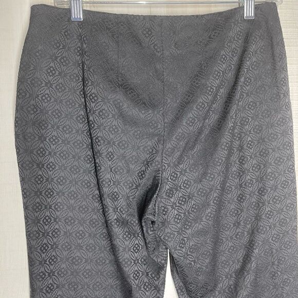 Vince Camuto black patterned pants slacks, size 4 - Picture 15 of 15